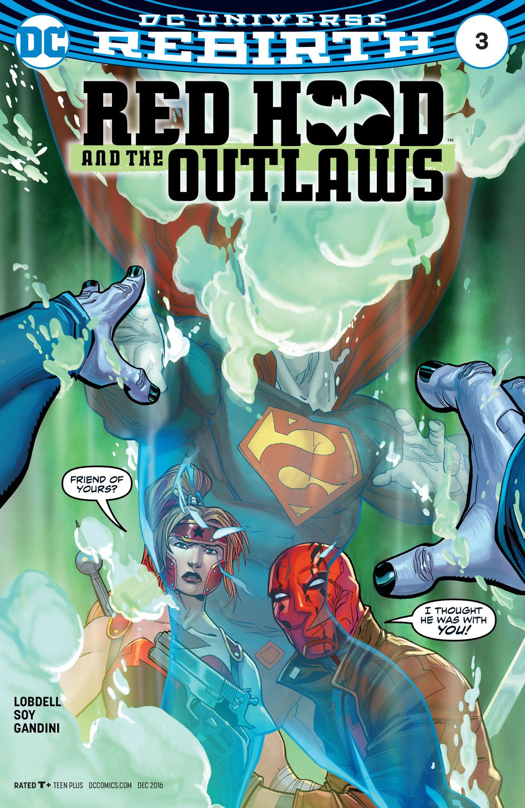 Red Hood and the Outlaws #3 cover