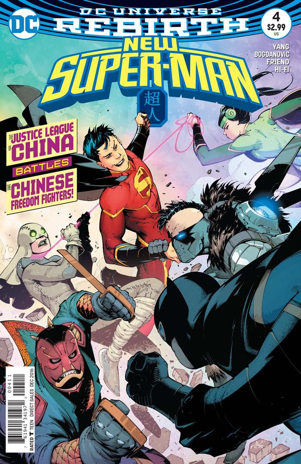 New Super-Man #4 cover