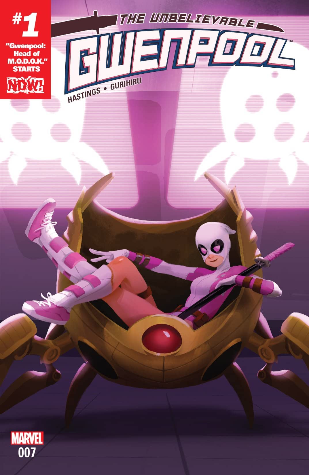 The Unbelievable Gwenpool #7 cover