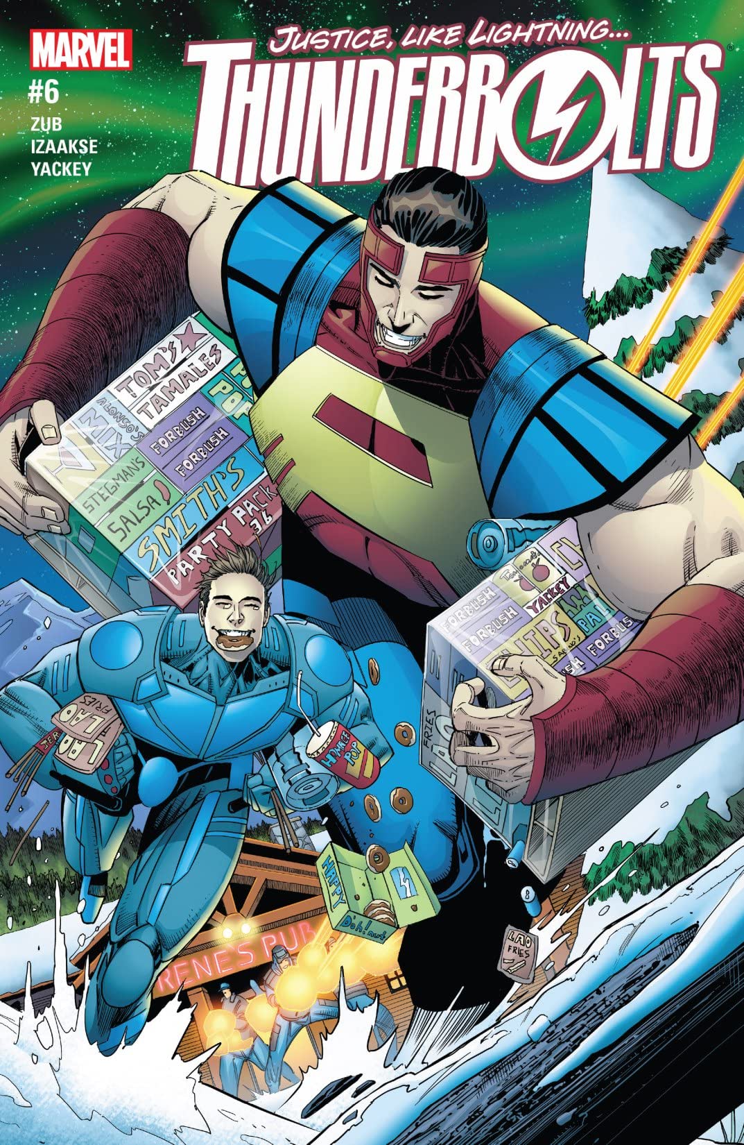Thunderbolts #6 cover