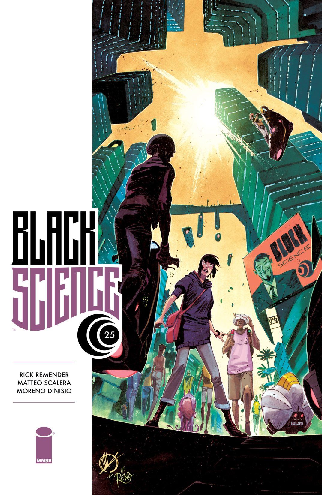 Black Science #25 cover