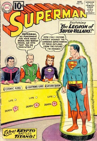 Superman #147 cover