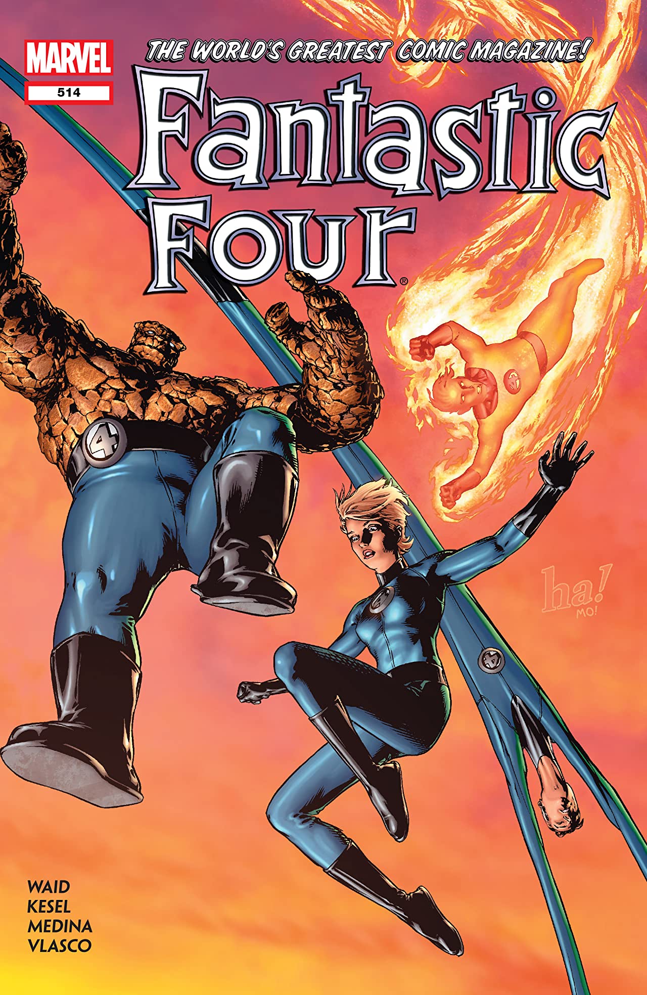 Fantastic Four #514 cover