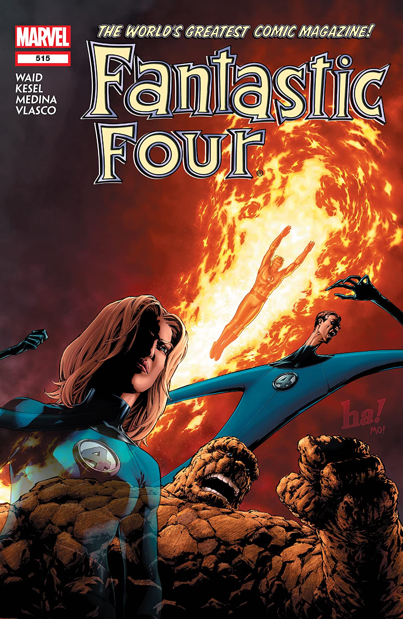 Fantastic Four #515 cover