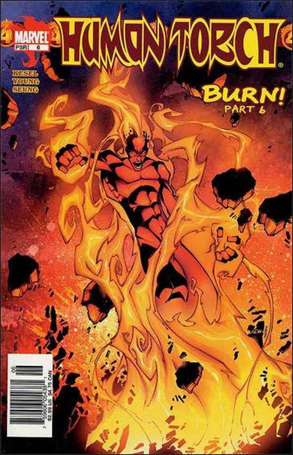 Human Torch #6 cover