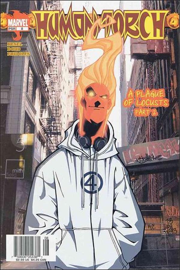 Human Torch #8 cover