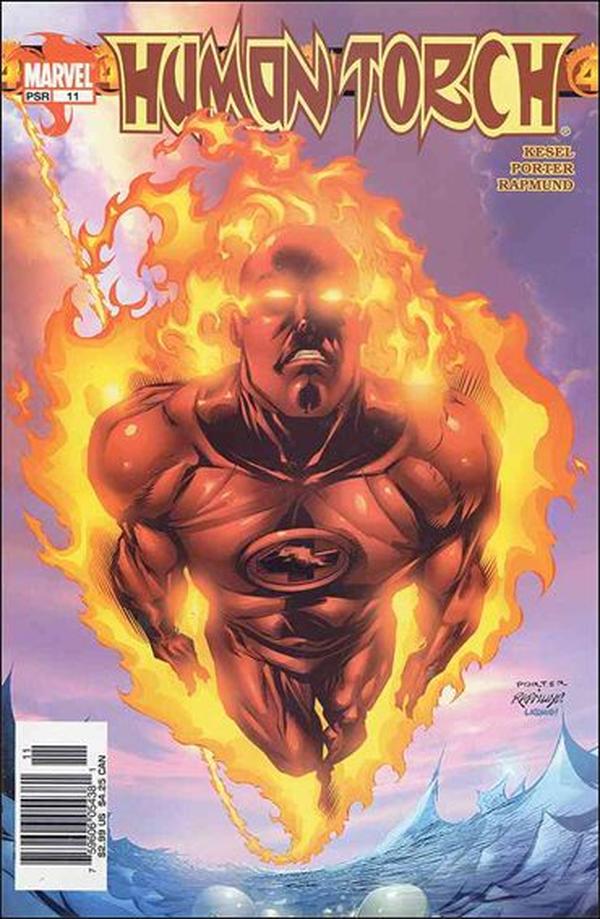 Human Torch #11 cover