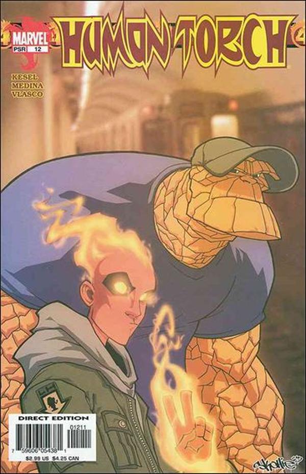 Human Torch #12 cover