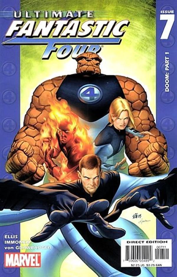 Ultimate Fantastic Four #7 cover