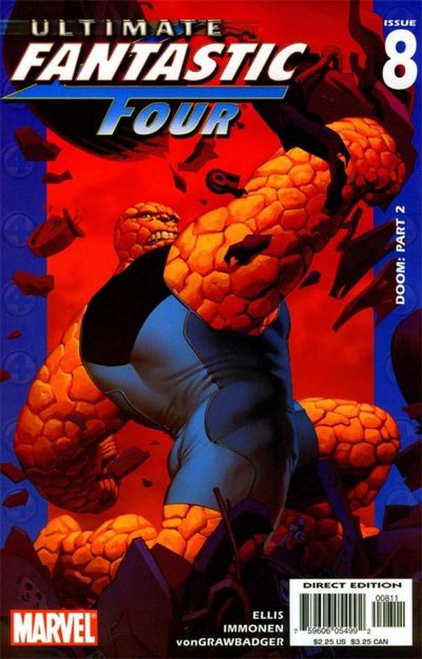 Ultimate Fantastic Four #8 cover