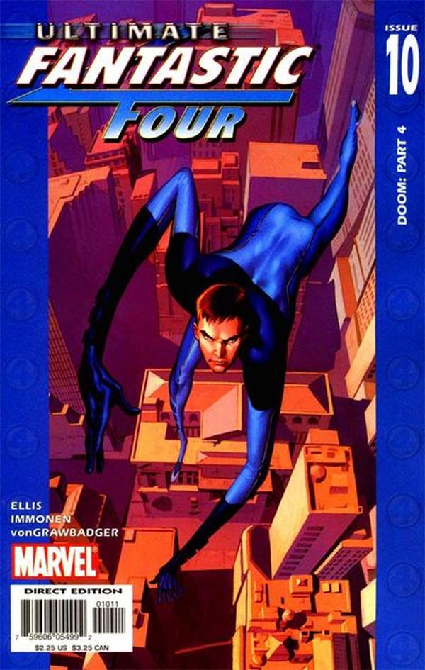 Ultimate Fantastic Four #10 cover