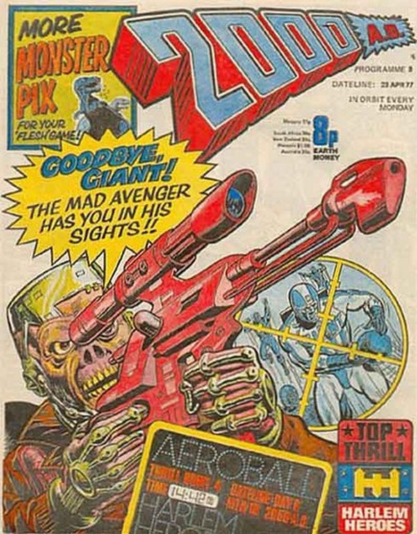 2000 AD #9 cover