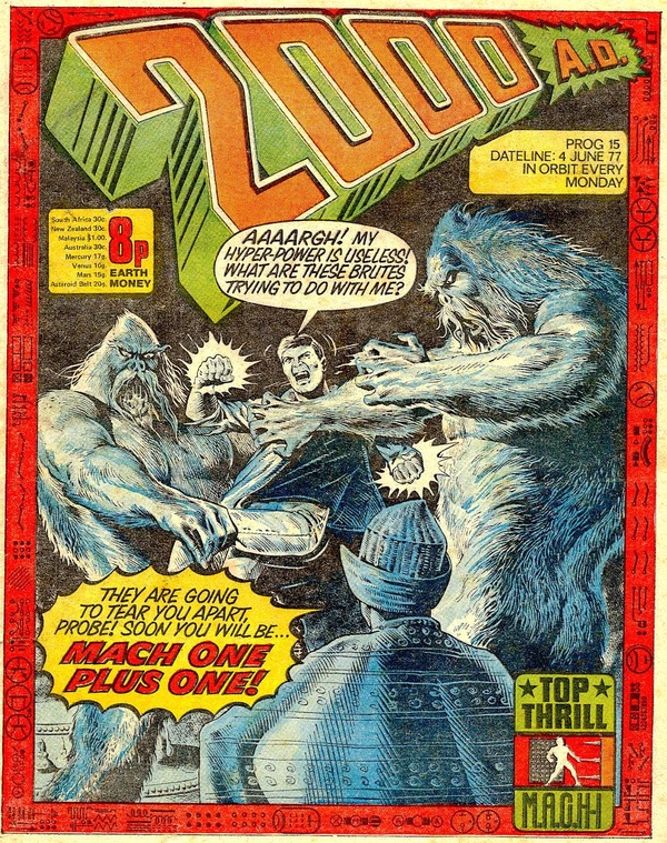 2000 AD #15 cover