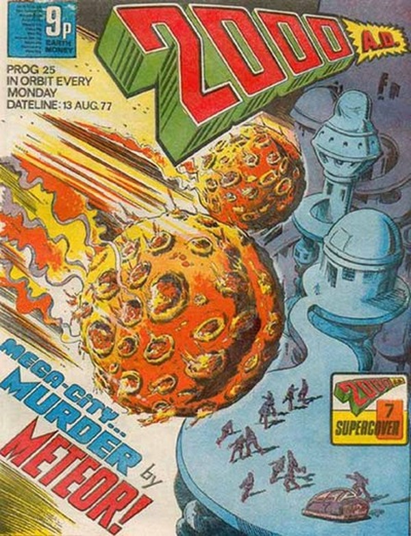2000 AD #25 cover