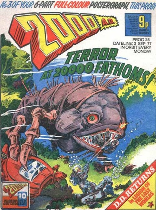 2000 AD #28 cover