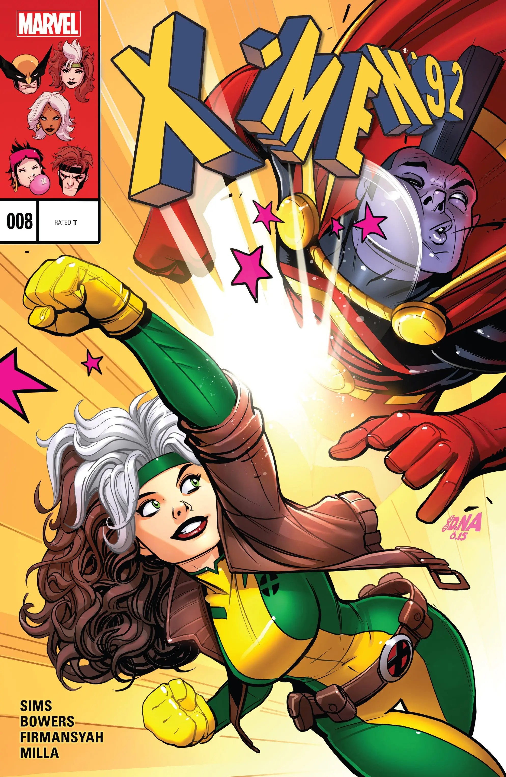 X-Men '92 #8 cover