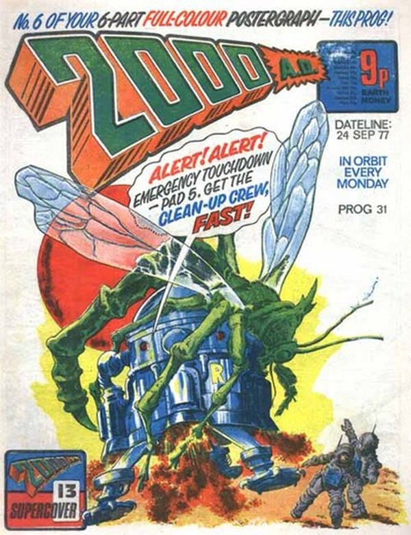 2000 AD #31 cover
