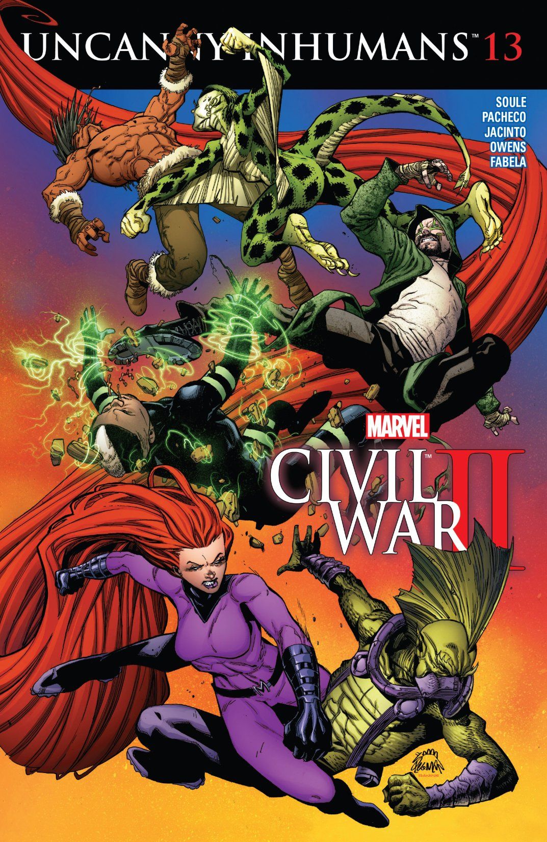 Uncanny Inhumans #13 cover