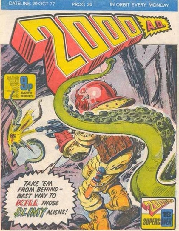 2000 AD #36 cover