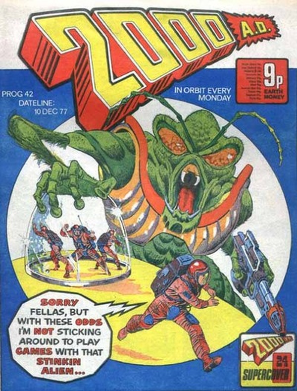 2000 AD #42 cover