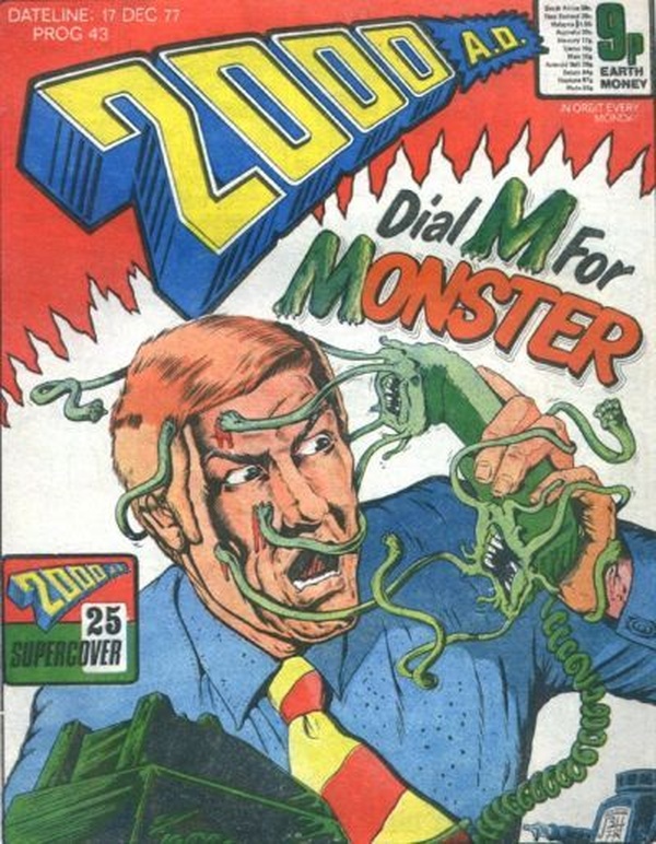 2000 AD #43 cover
