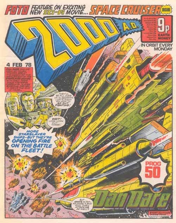 2000 AD #50 cover