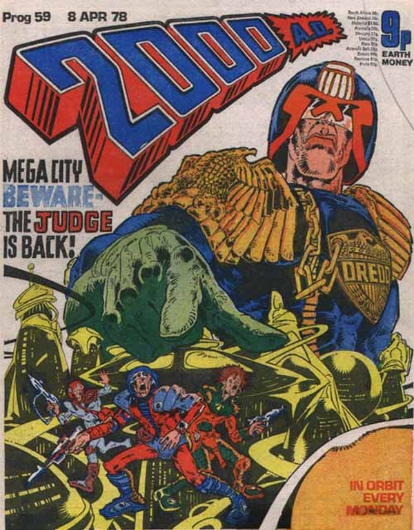 2000 AD #59 cover