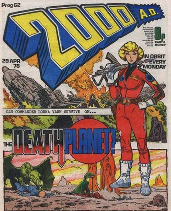 2000 AD #62 cover