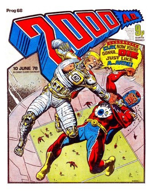 2000 AD #68 cover