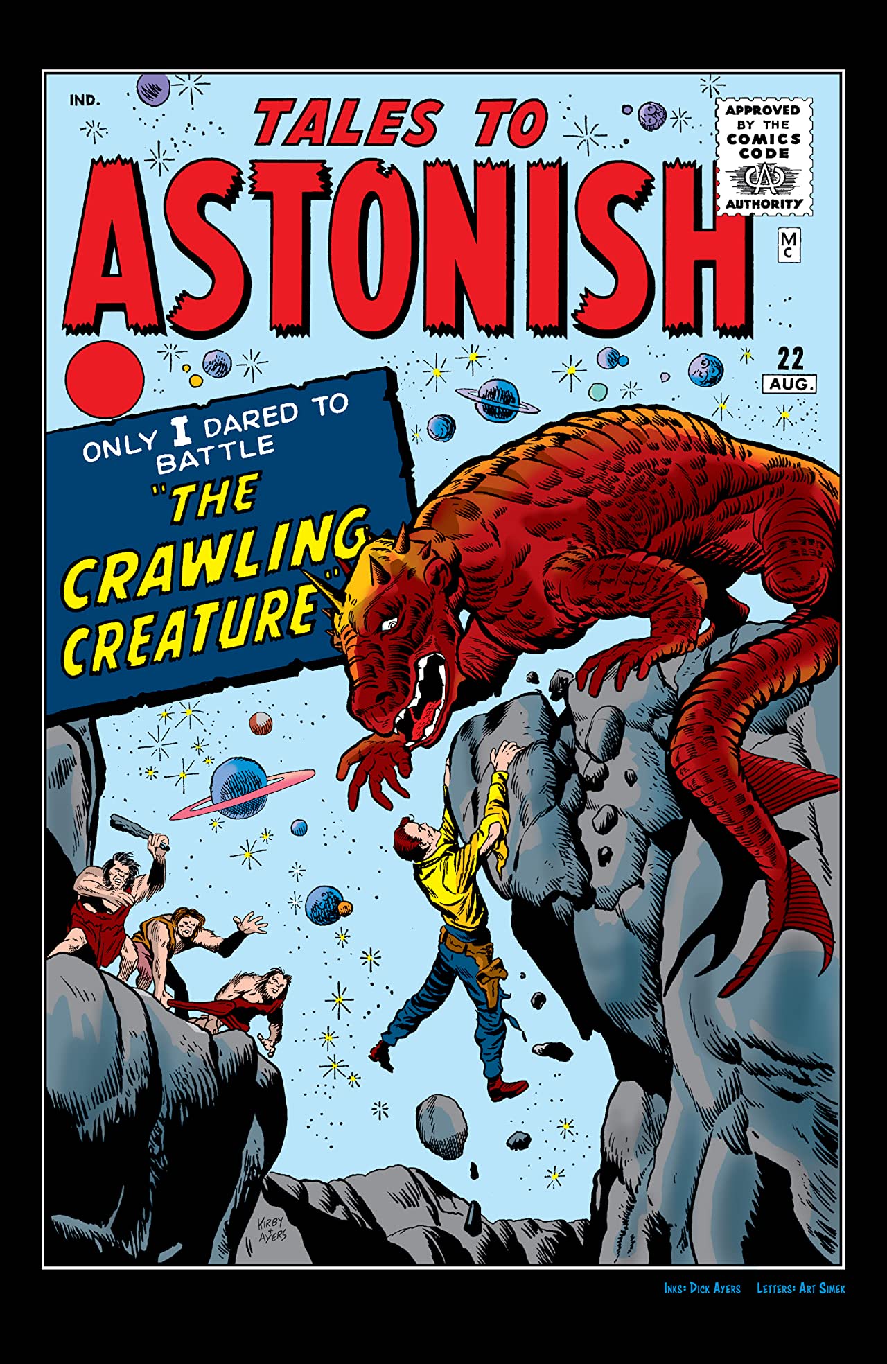 Tales to Astonish #22 cover