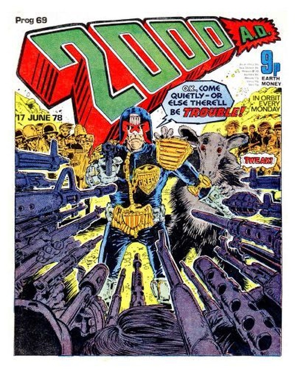 2000 AD #69 cover