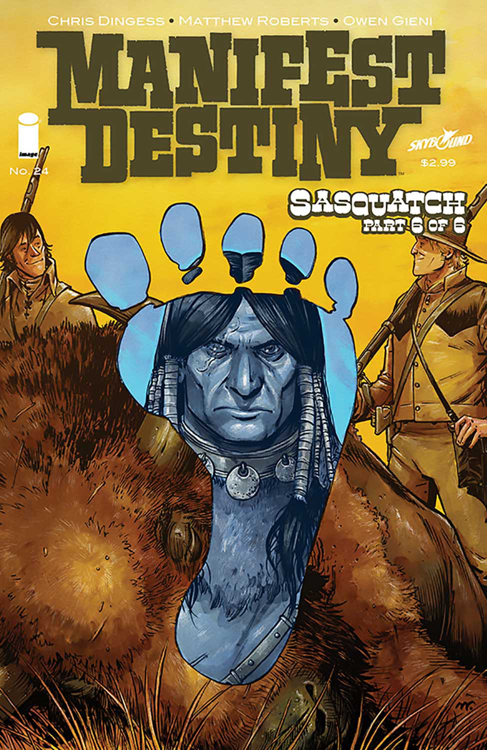 Manifest Destiny #24 cover