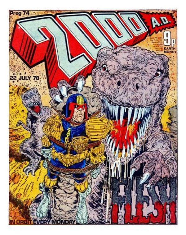 2000 AD #74 cover