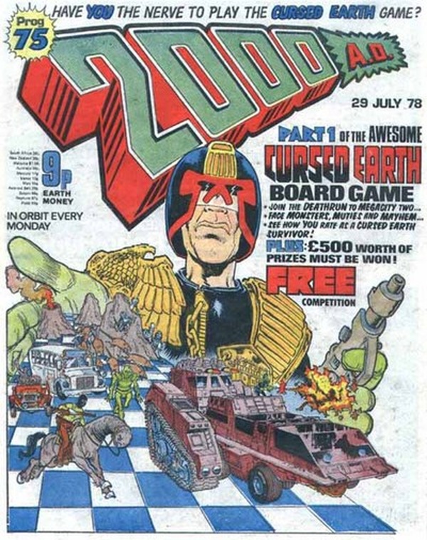 2000 AD #75 cover