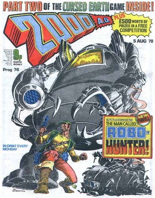 2000 AD #76 cover