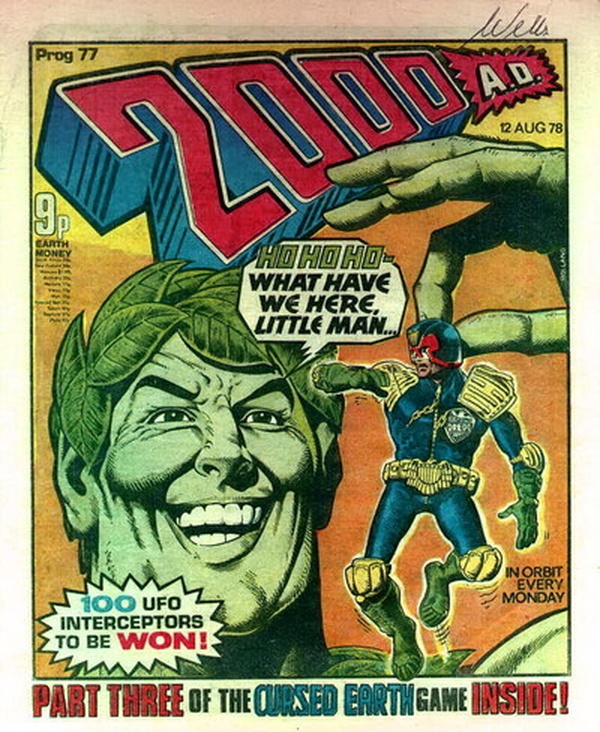 2000 AD #77 cover