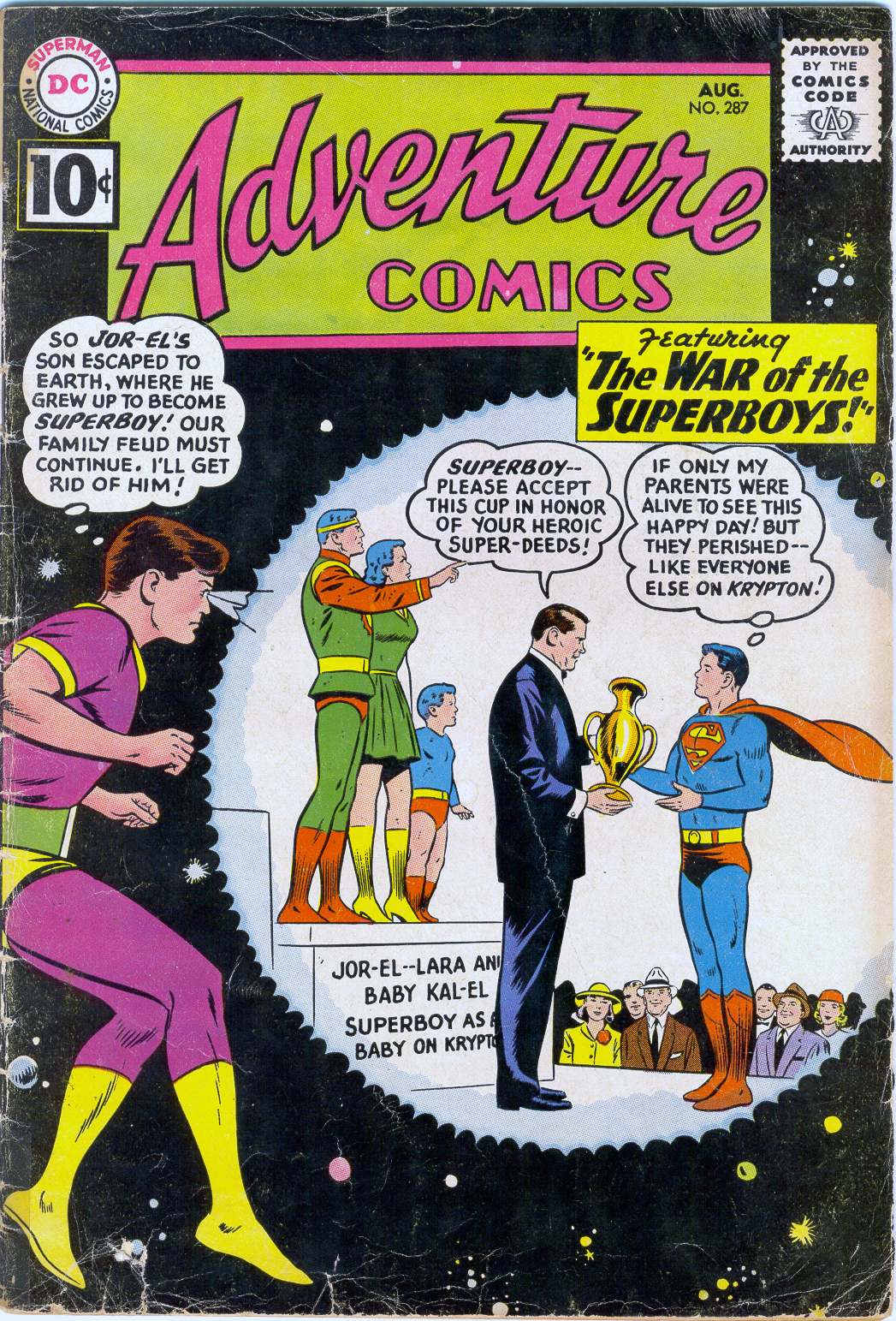 Adventure Comics #287 cover