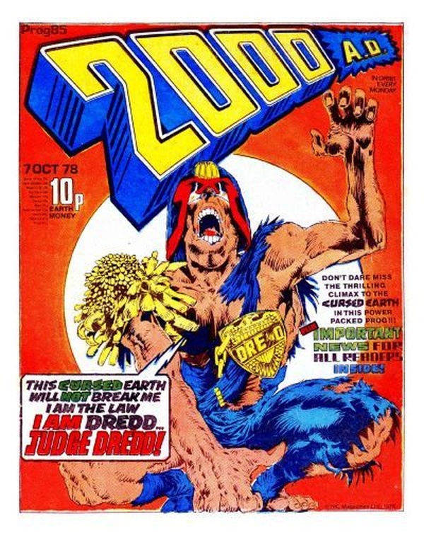 2000 AD #85 cover