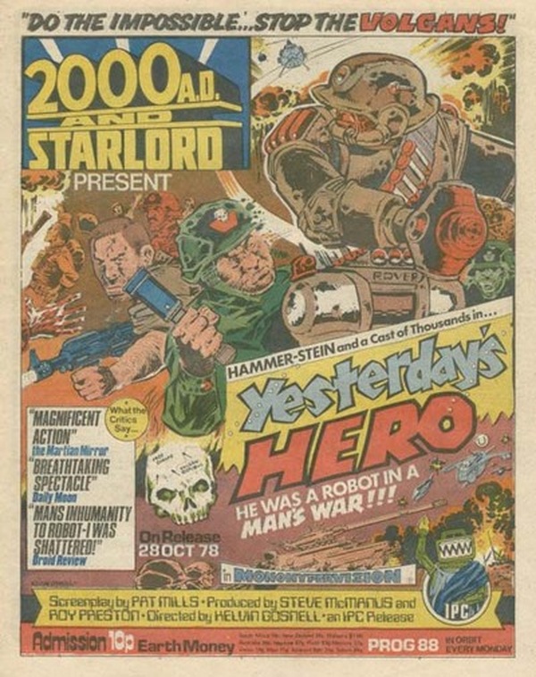 2000 AD and Starlord #88