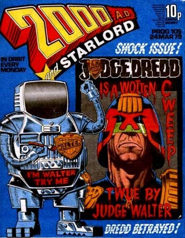 2000 AD and Starlord #105