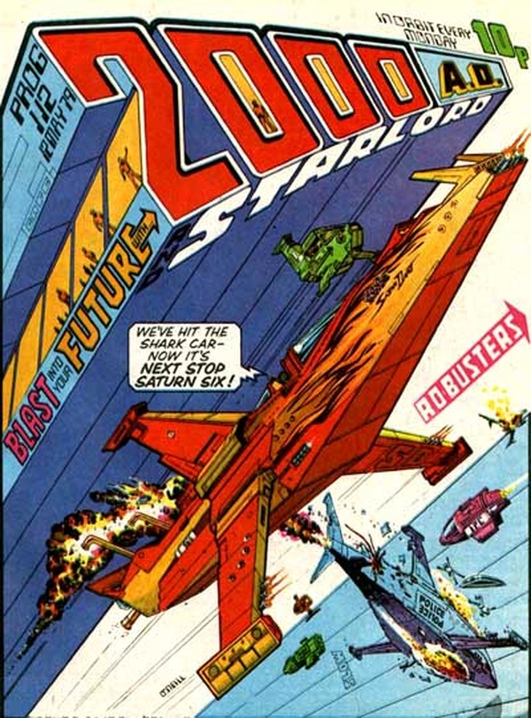2000 AD and Starlord #112 cover