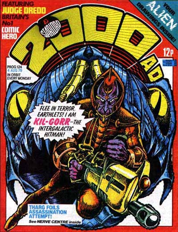 2000 AD and Starlord #124 cover