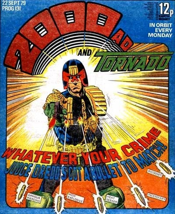 2000 AD and Tornado #131 cover