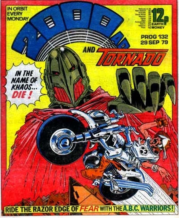 2000 AD and Tornado #132 cover