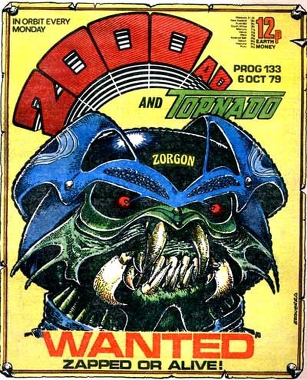 2000 AD and Tornado #133 cover