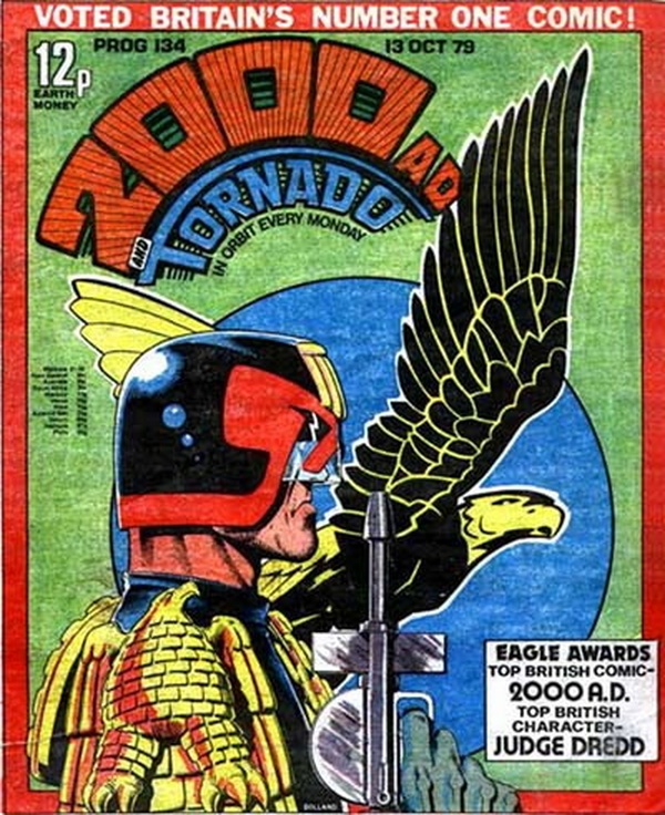 2000 AD and Tornado #134 cover