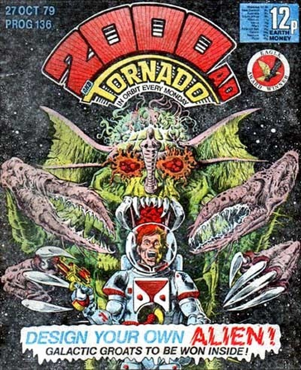 2000 AD and Tornado #136 cover