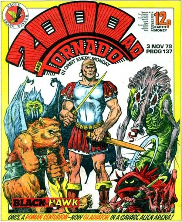 2000 AD and Tornado #137 cover