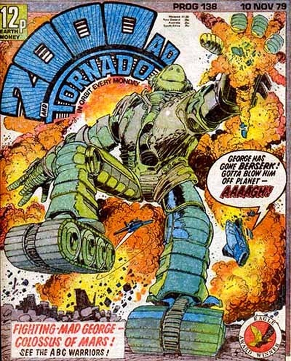 2000 AD and Tornado #138 cover