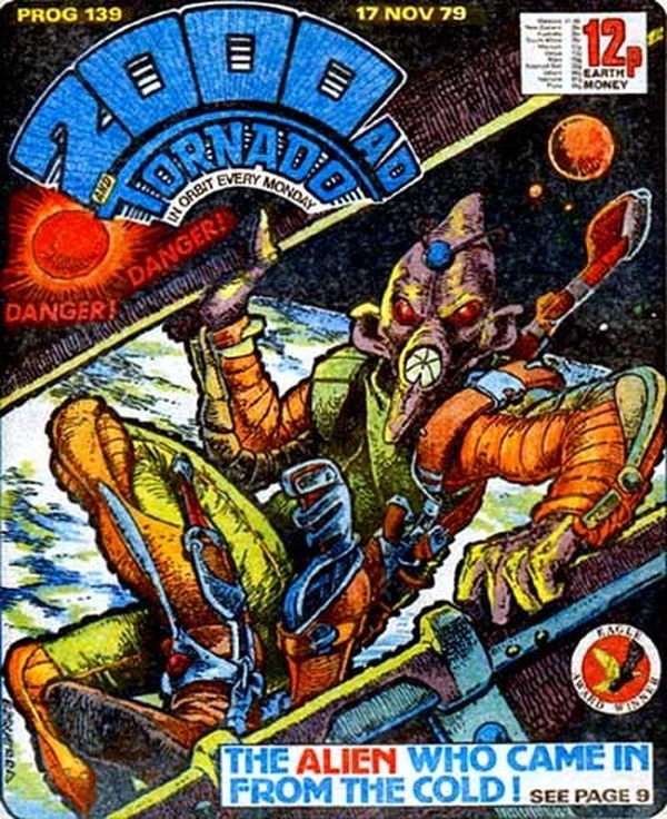 2000 AD and Tornado #139 cover